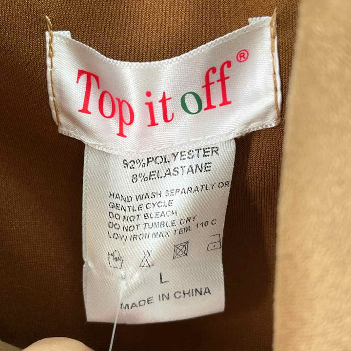 Size L Tan Dress