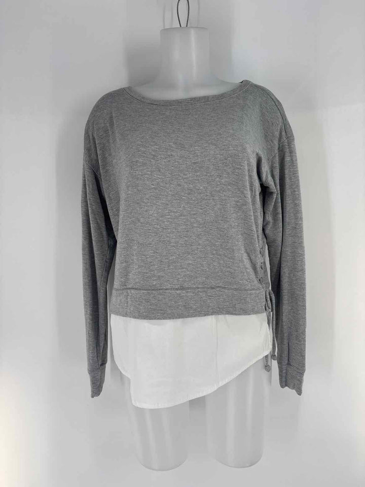 Size M White House Black Market Gray Sweater