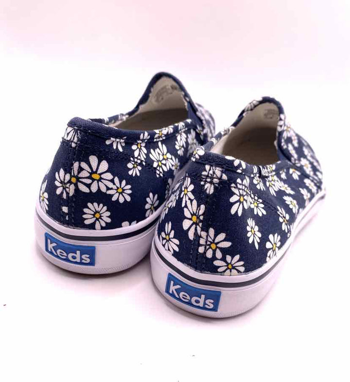 Shoe Size 7.5 Keds Navy Flats