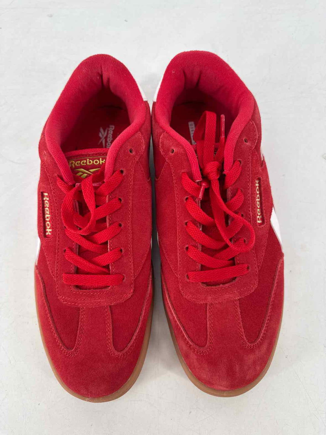 Shoe Size 9 Reebok Red Suede Sneakers