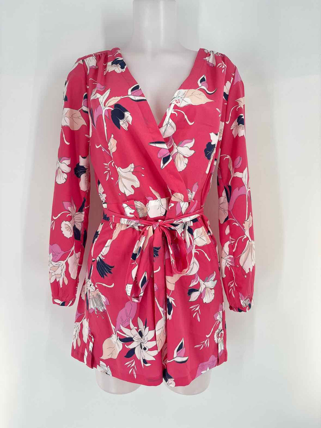 Size 4 PINK PRINT Romper