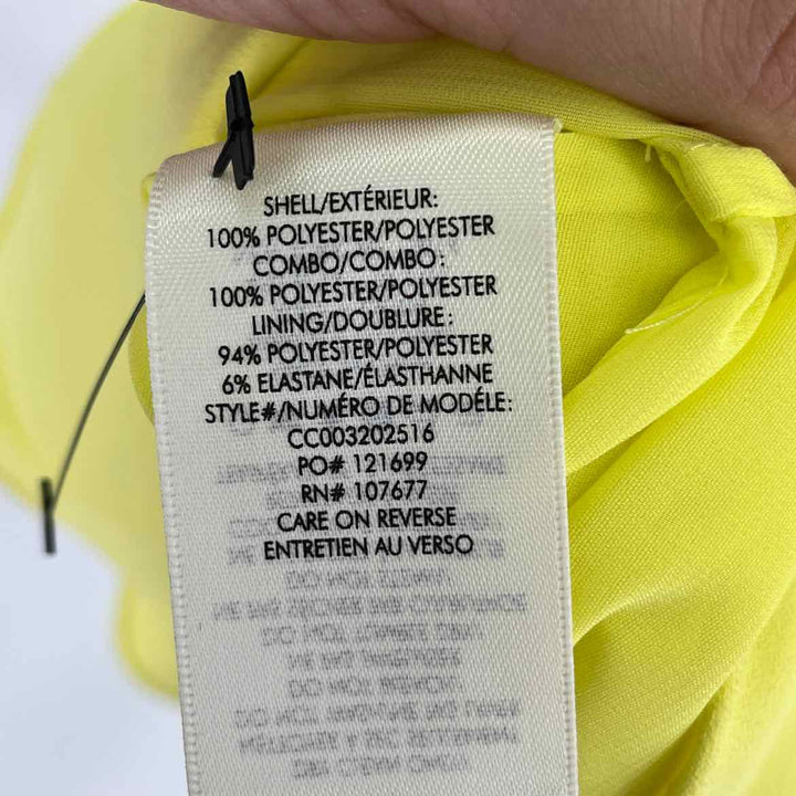 Size 12 Alice + Olivia Yellow Dress