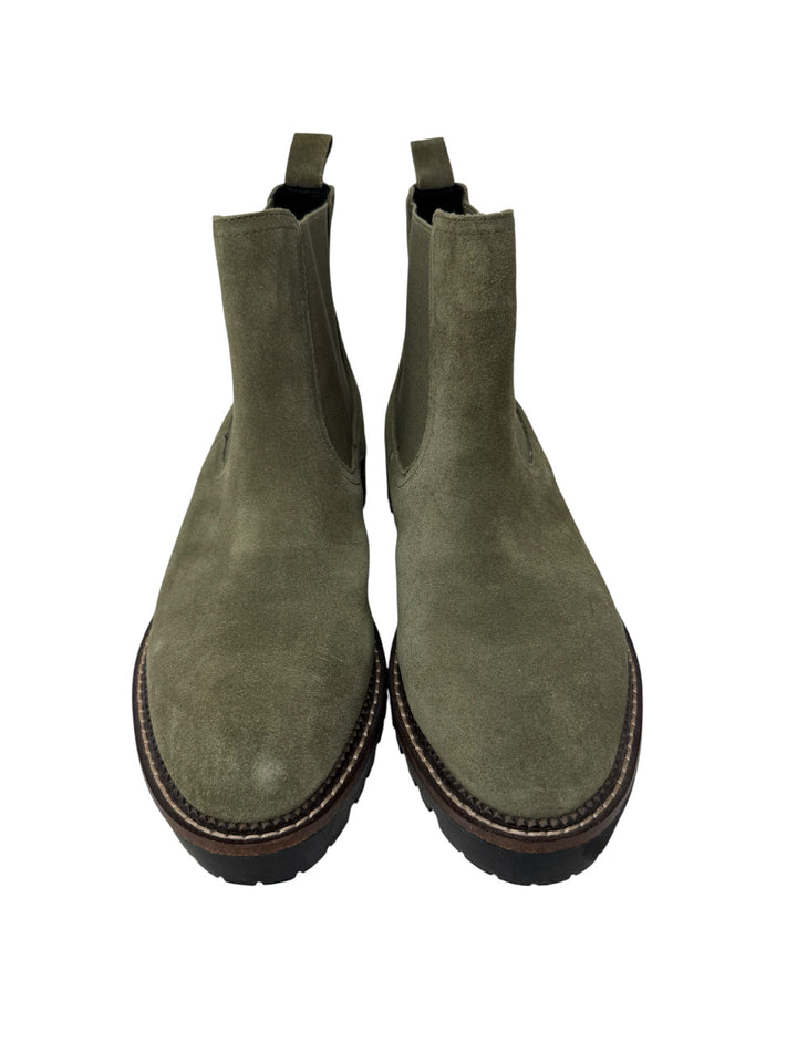 Shoe Size 9 CASLON Olive Suede Boots