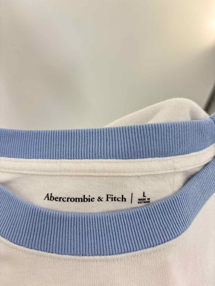 Size L Abercrombie Ivory Shirt