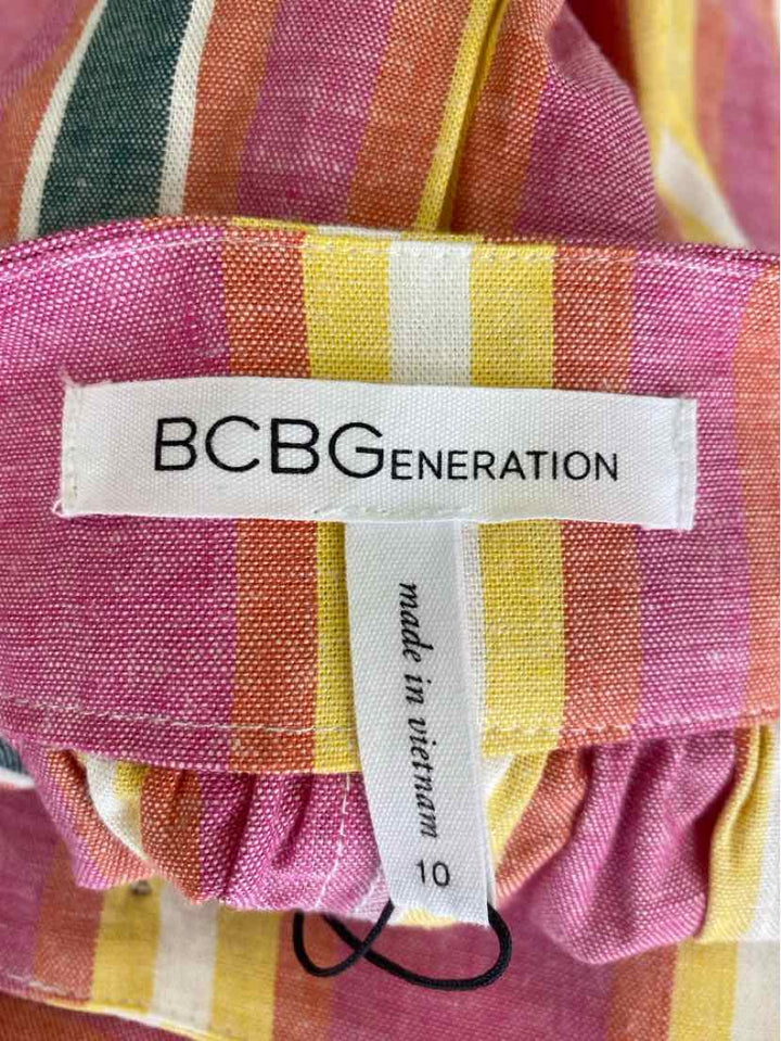 Size 10 BCBG Multi-Color Skirt