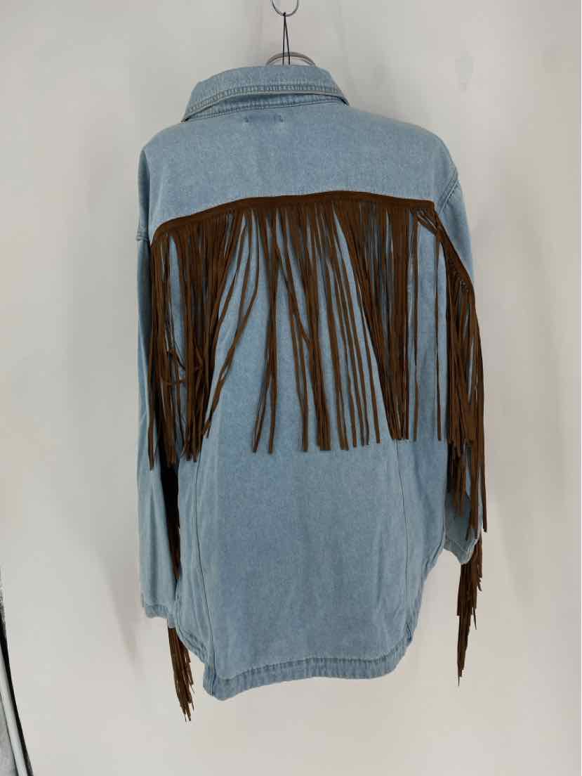 Size 2X FASHION NOVA Denim Jacket