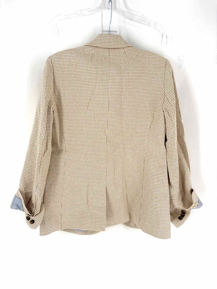 Size 6 J Crew Tan Blazer