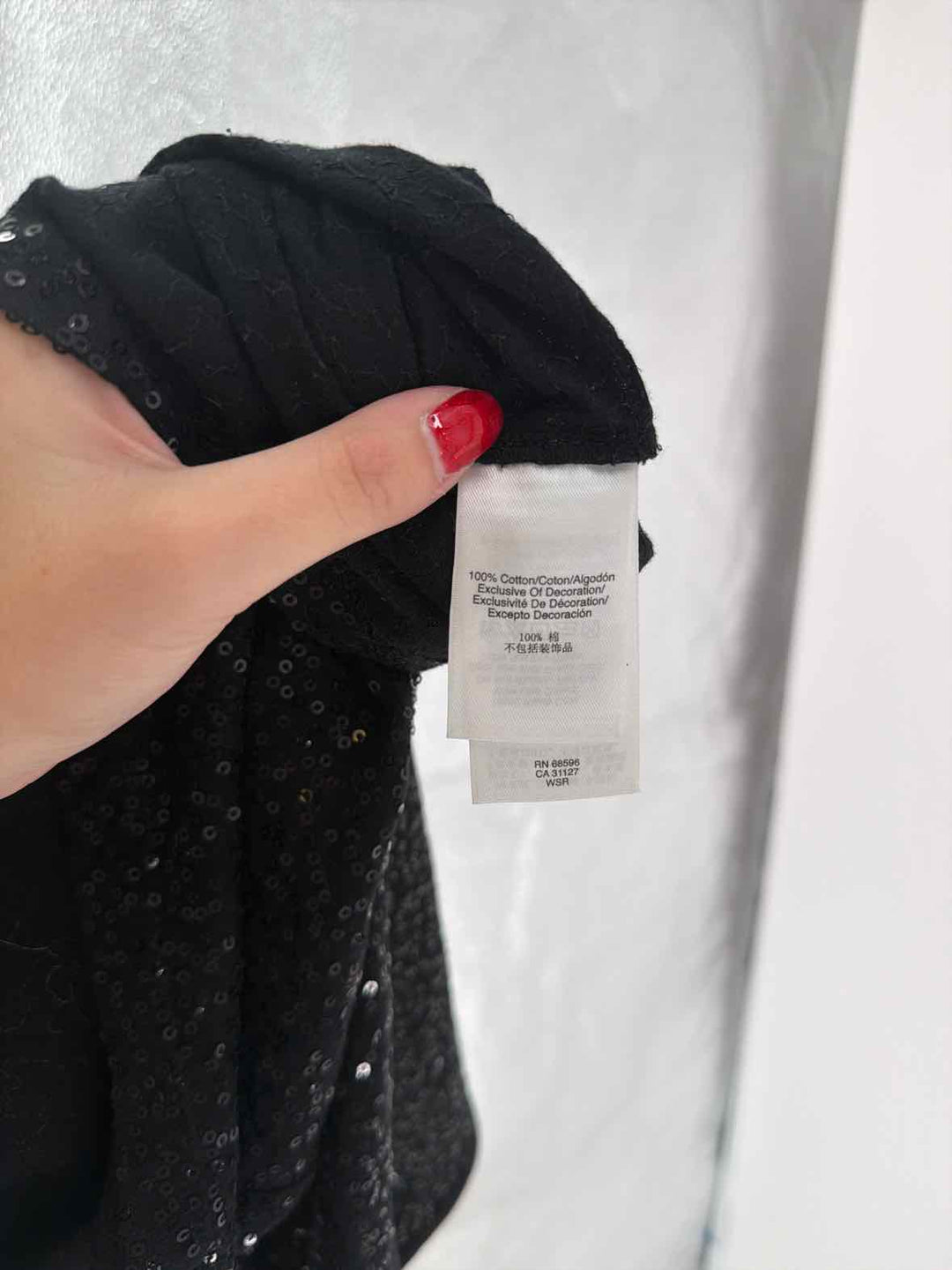 Size M DKNY Black Shirt