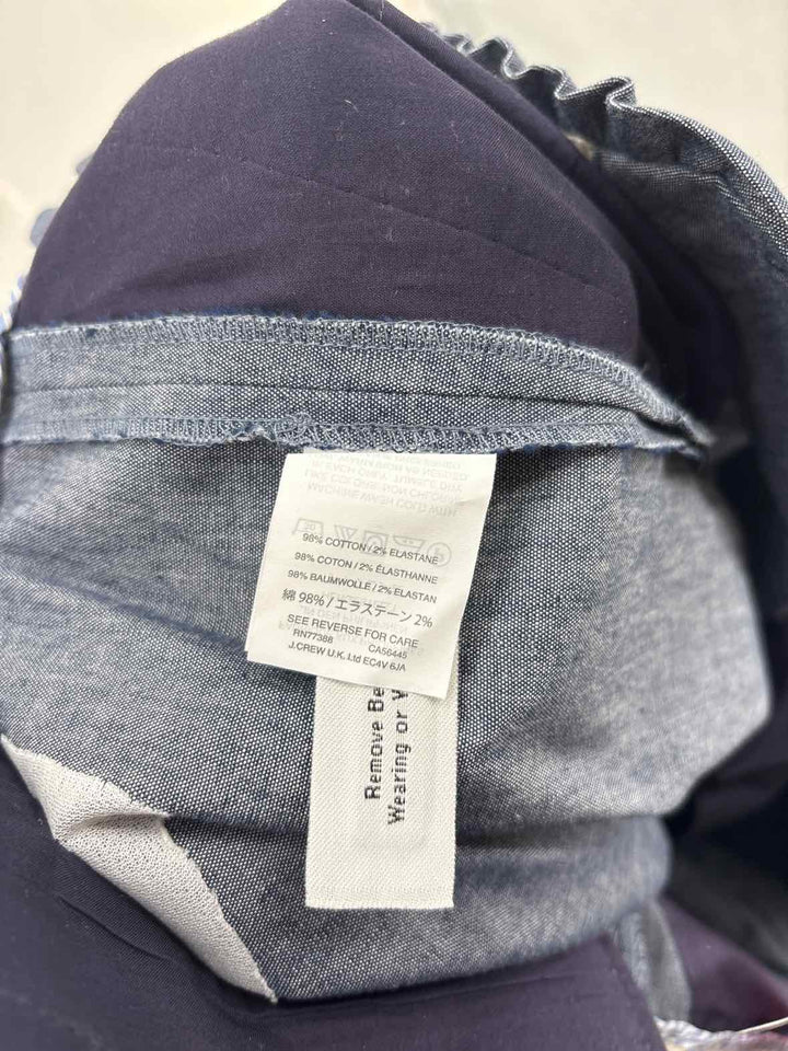 Size 8 J Crew Blue Pants