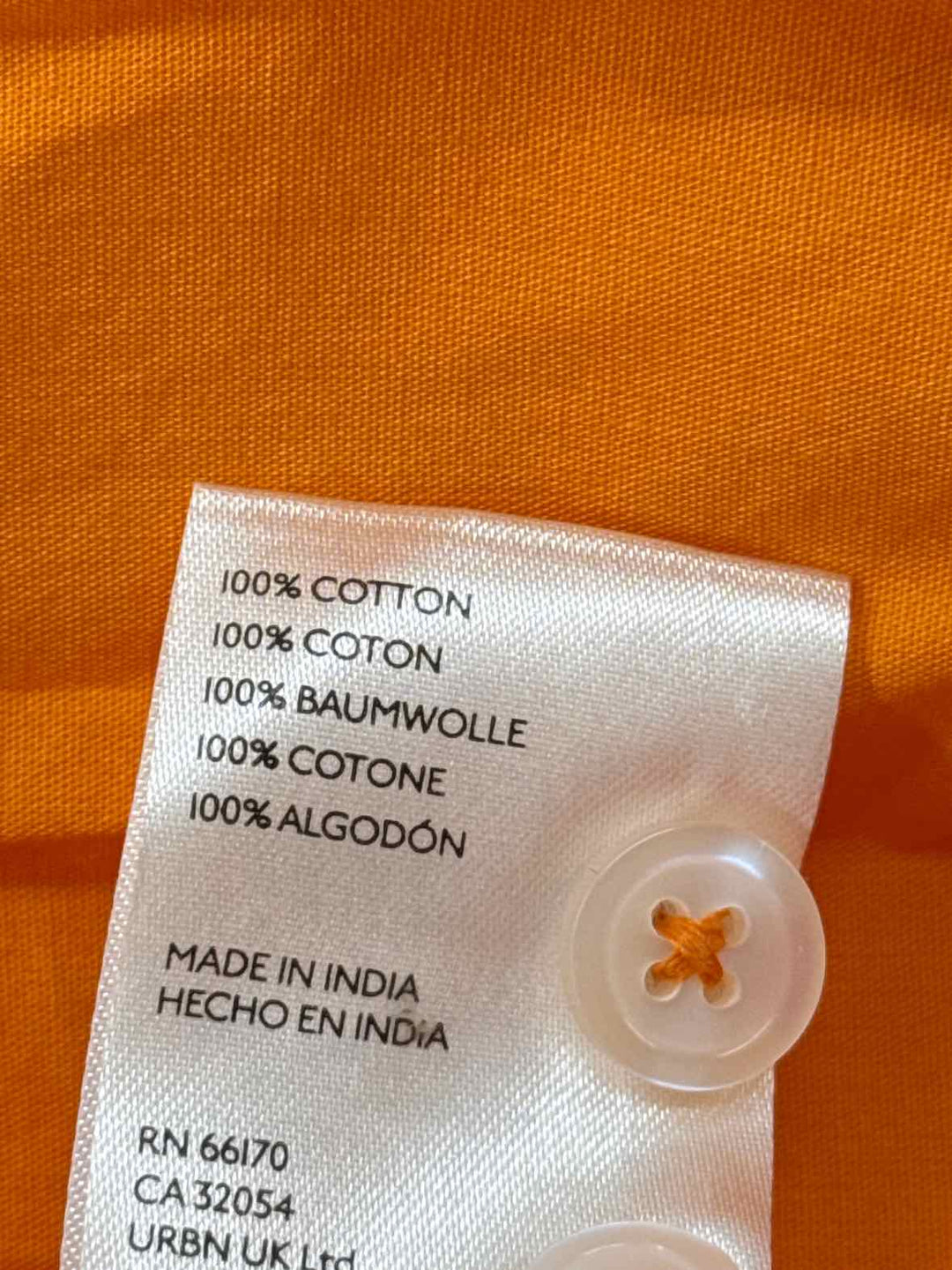 Size L MAEVE Orange Shirt