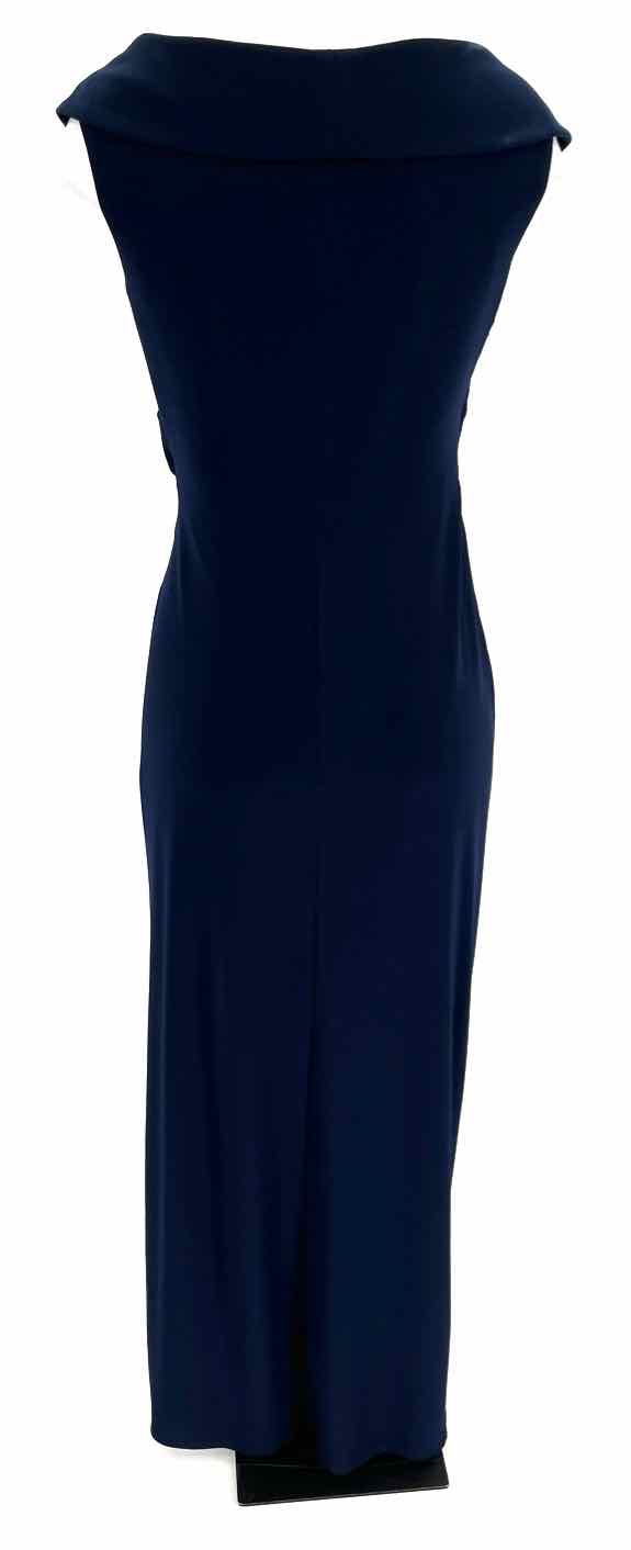 Size 4 RALPH LAUREN Navy Jersey Dress