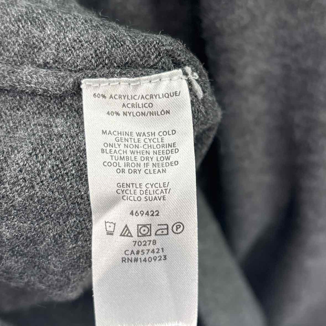 Size L LOFT Charcoal Knit Sweater