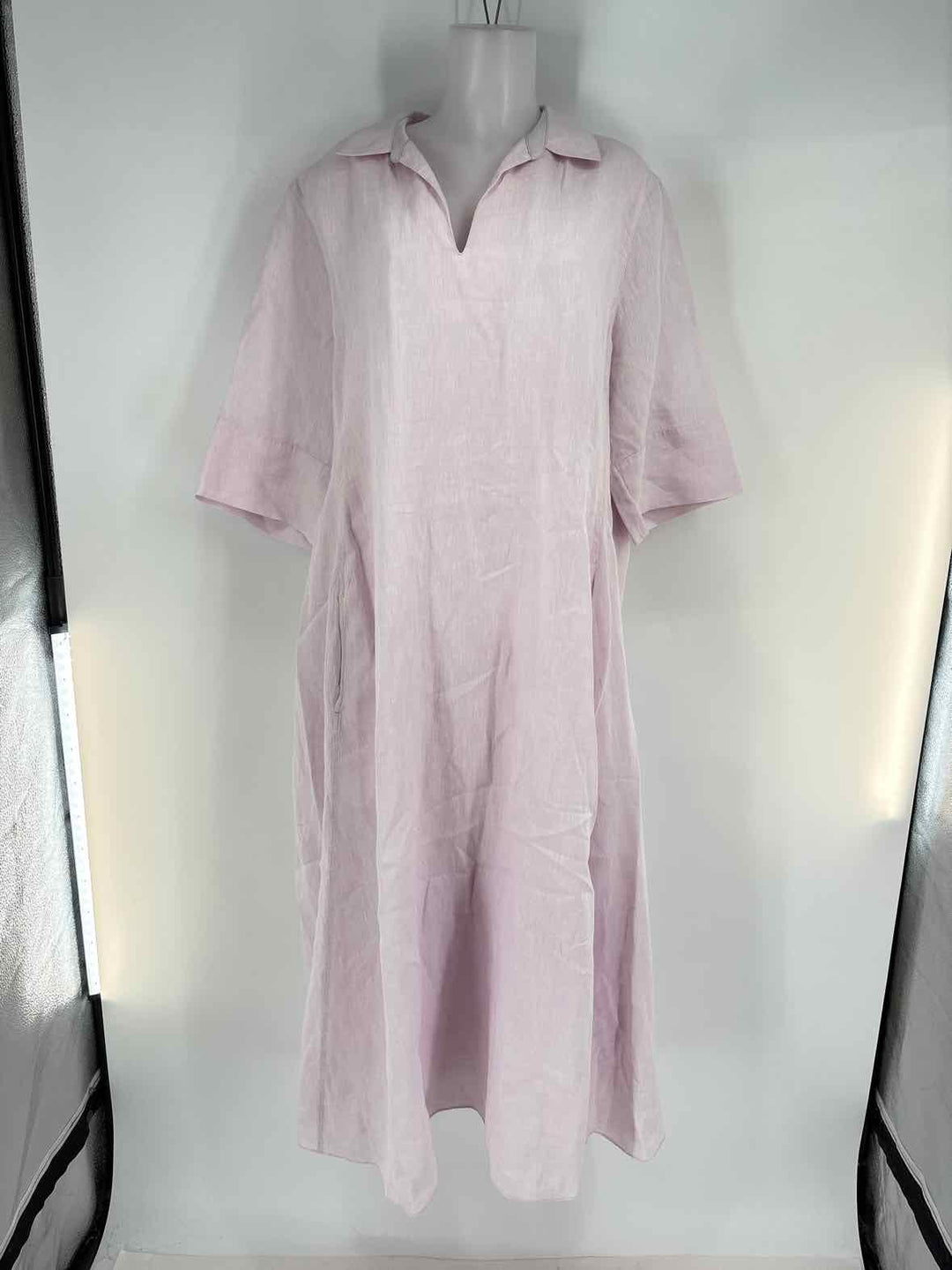 Size XL LAFAYETTE Pink Linen Dress