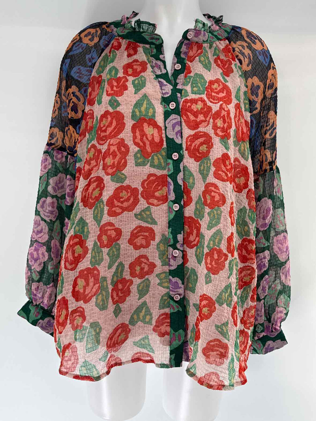 Size 1X JODIFL Multi-Color Shirt