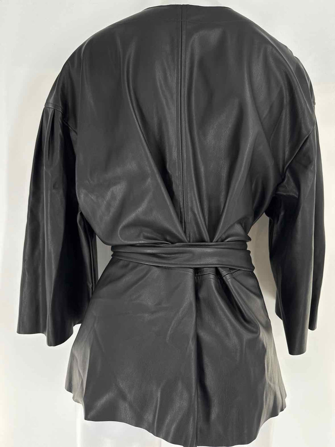 Size XL Banana Republic Black Leather Shirt