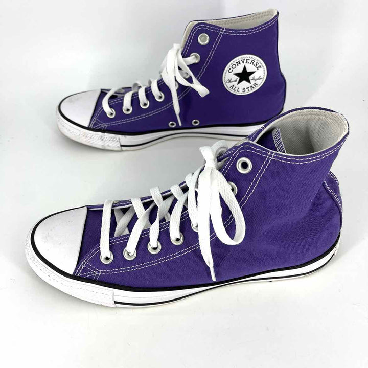 Shoe Size 9.5 Converse Purple Canvas Sneakers