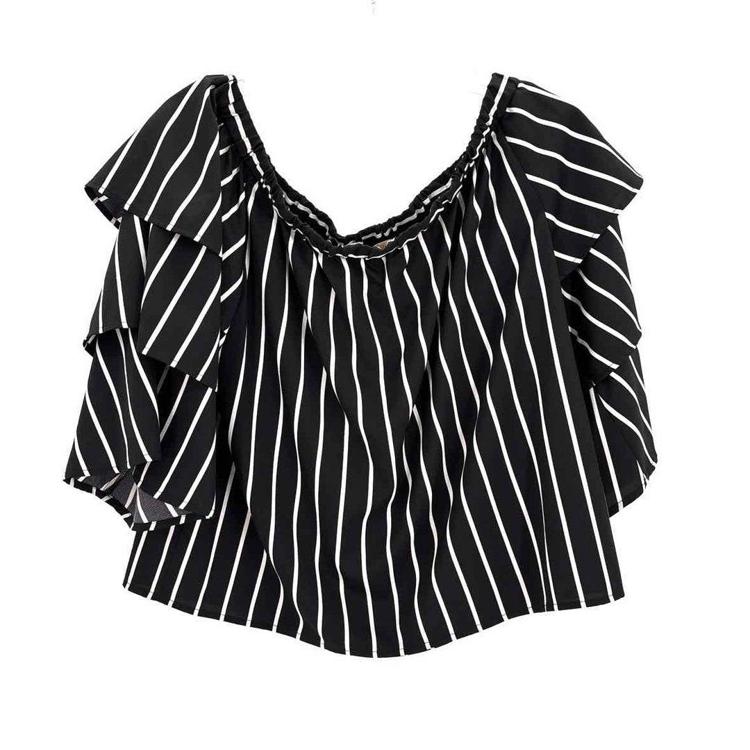 Size L Chico's Black Shirt