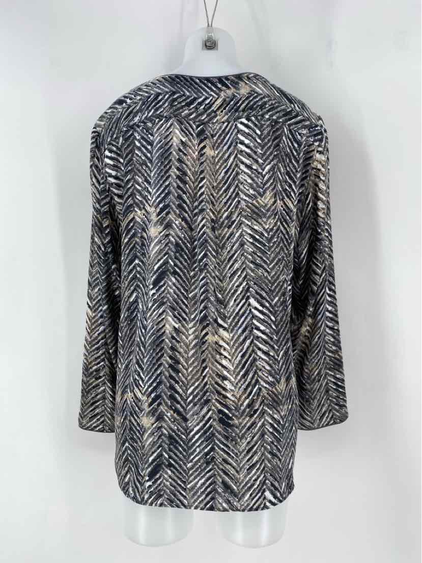 Size 16 LAFAYETTE Multi-Color Shirt
