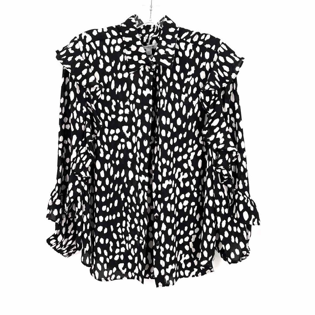 Size M Chico's Multi-Color Shirt