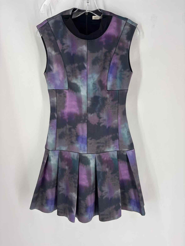 Size 6 REBECCA TAYLOR Purple Dress
