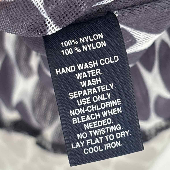 Size S SAKS FIFTH AVENUE Black Print Shirt