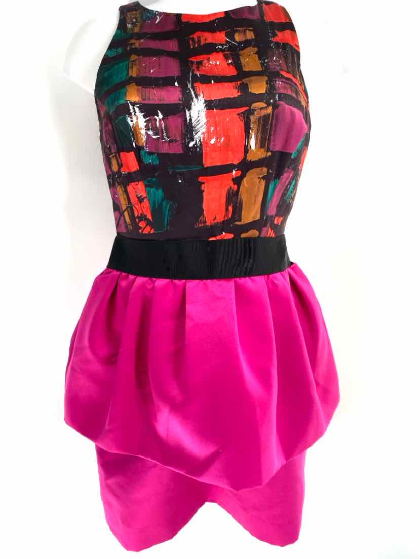 Size 8 MILLY Fuschia Dress