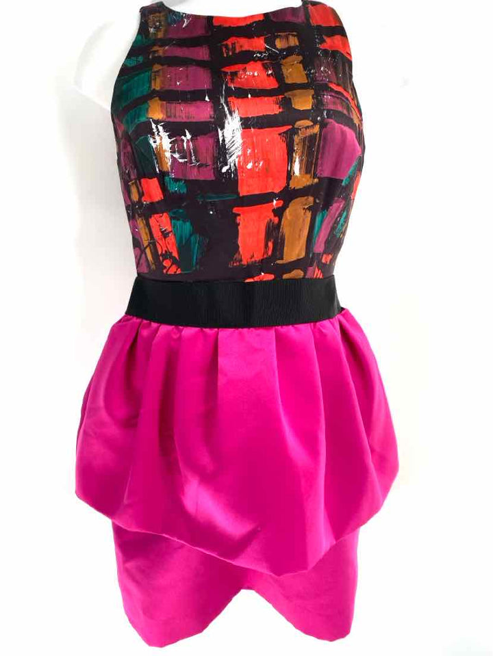 Size 8 MILLY Fuschia Dress