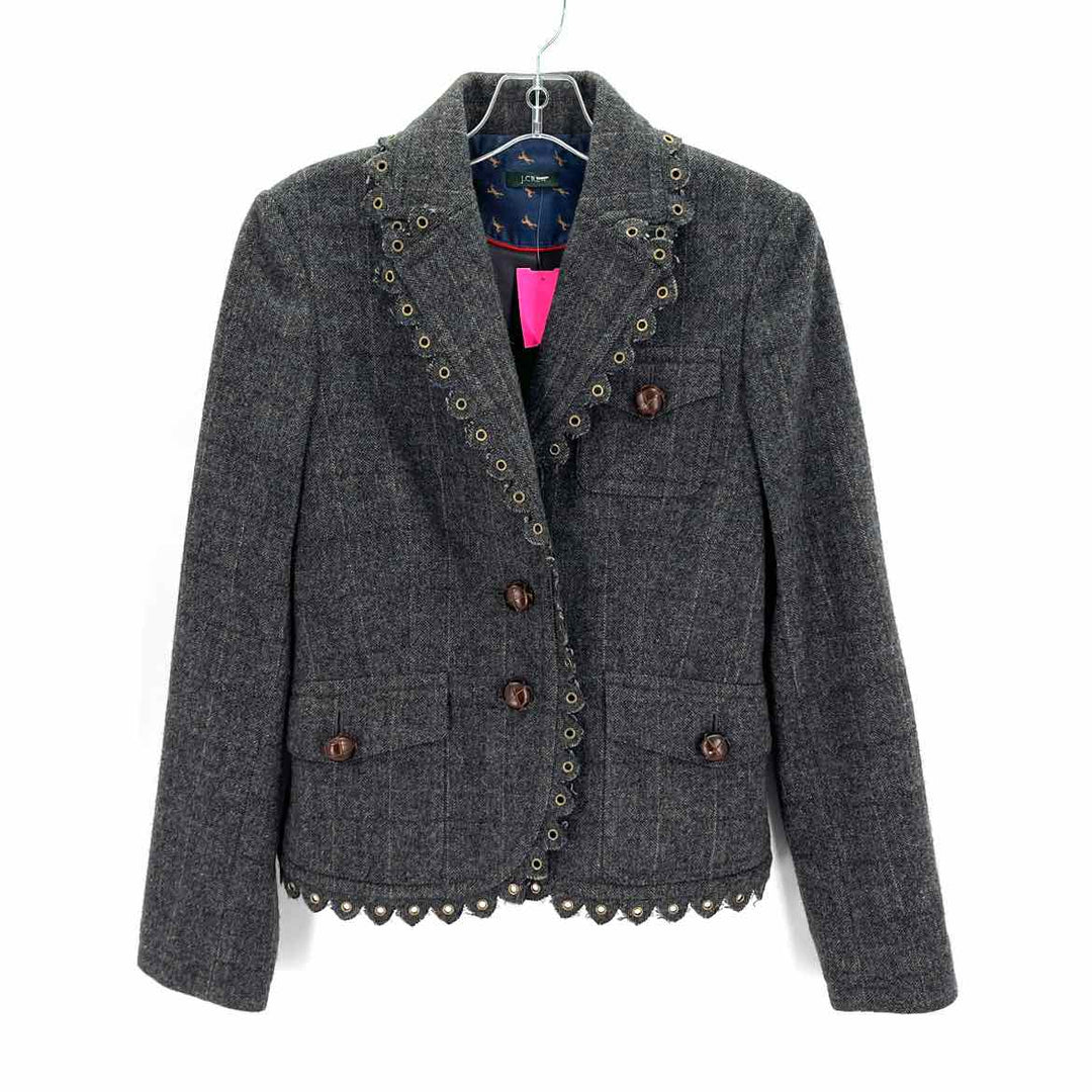 Size M J Crew Gray Blazer