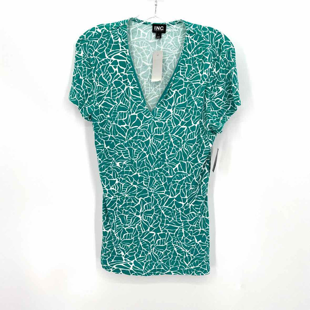 Size L INC Green Shirt