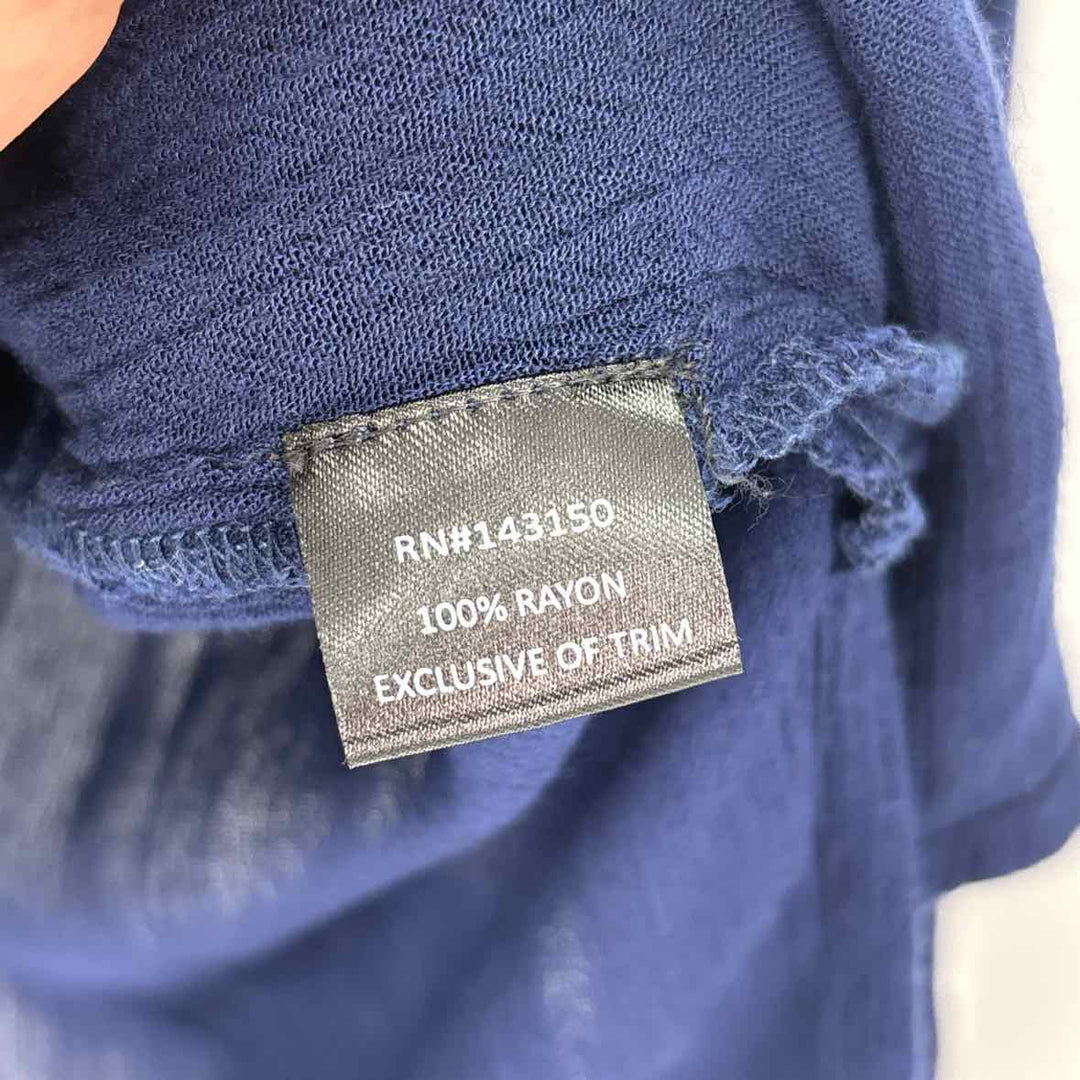Size XS Navy Shirt