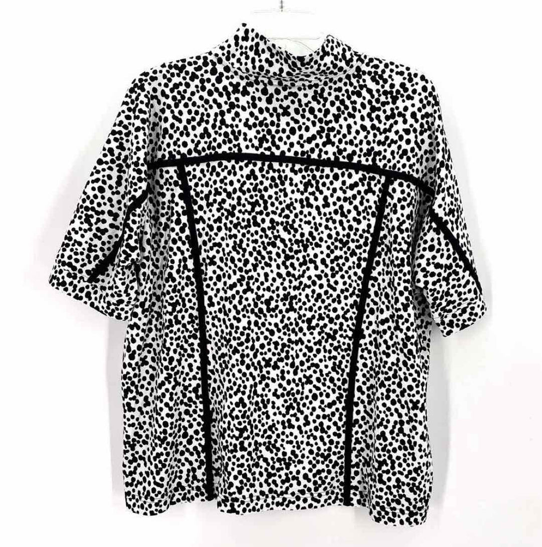 Size XL Chico's Black/White Shirt