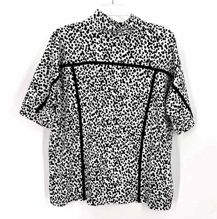 Size XL Chico's Black/White Shirt