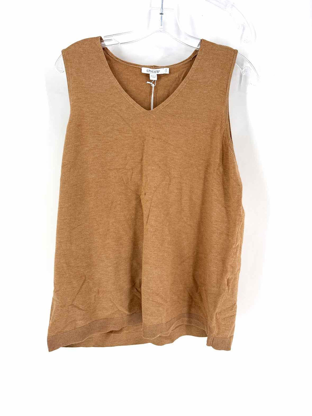 Size L Chico's Tan Sweater