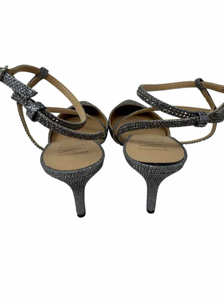 Shoe Size 7.5 INC Silver Pumps