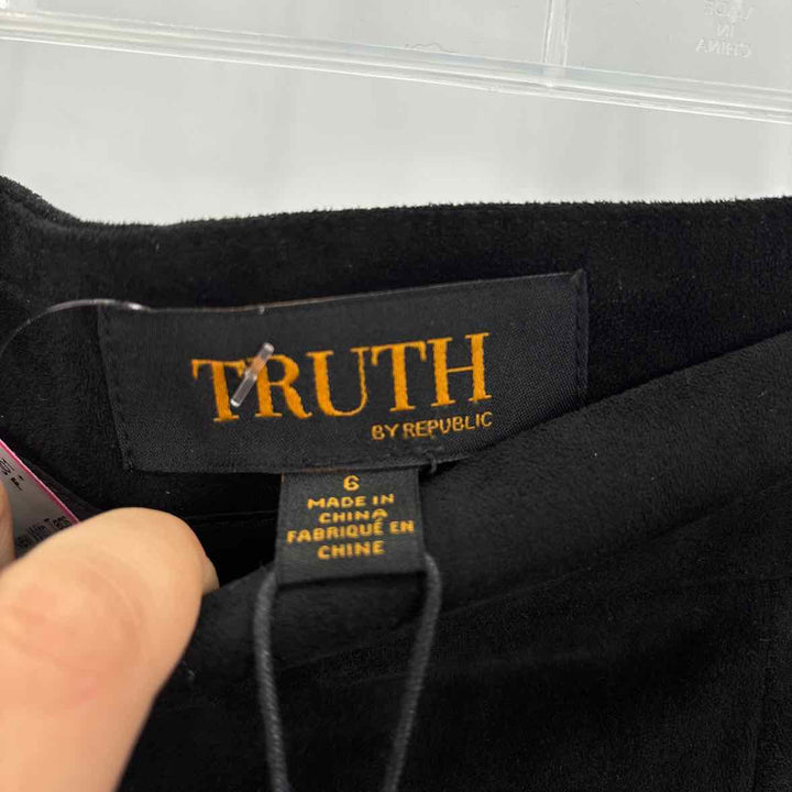 Size 6 Black Suede Pants
