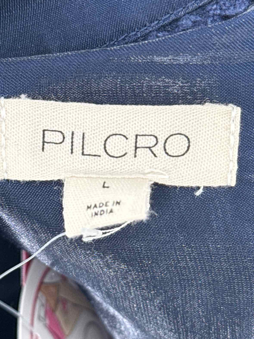 Size L Pilcro & the Letterpress Blue Shirt