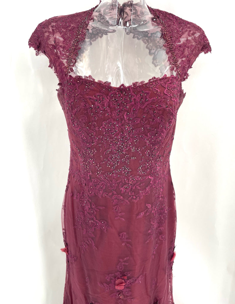 Size 12 Burgundy Lace PROM