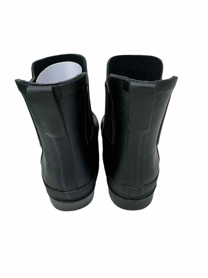 Shoe Size 9 J Crew Black Rubber Boots