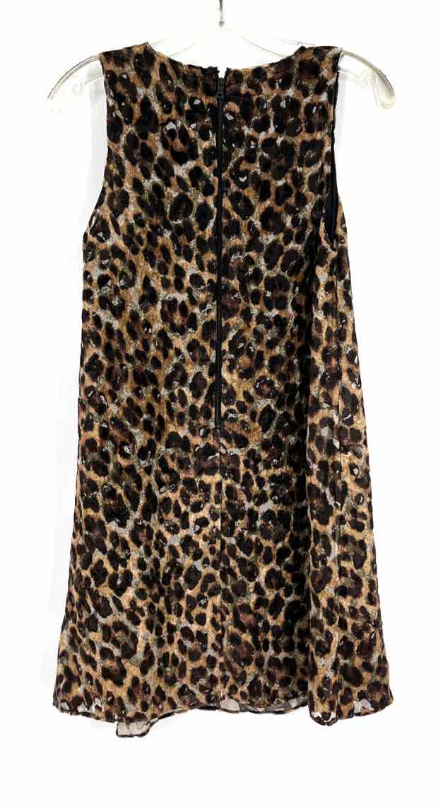 Size 2 Alice + Olivia Brown Dress