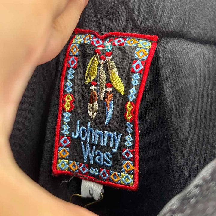 Size L Johnny Was Black Pants