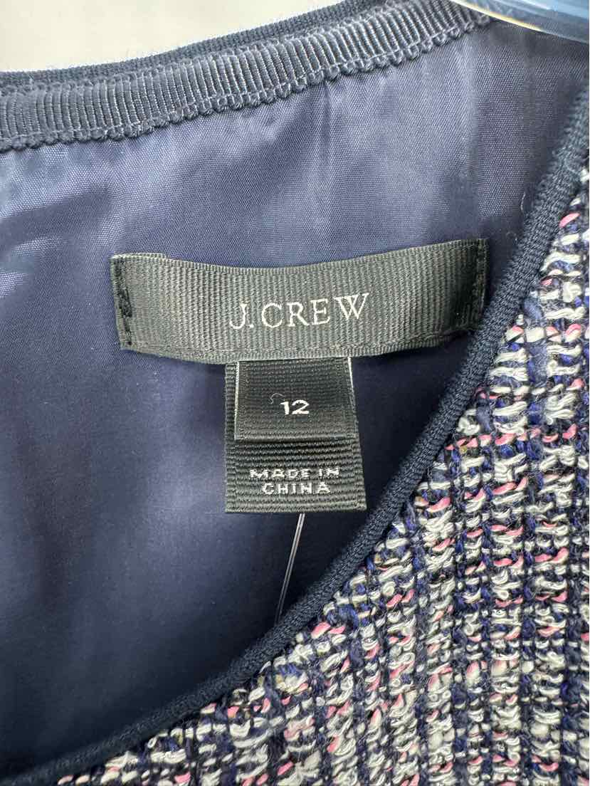 Size 12 J Crew Navy Dress