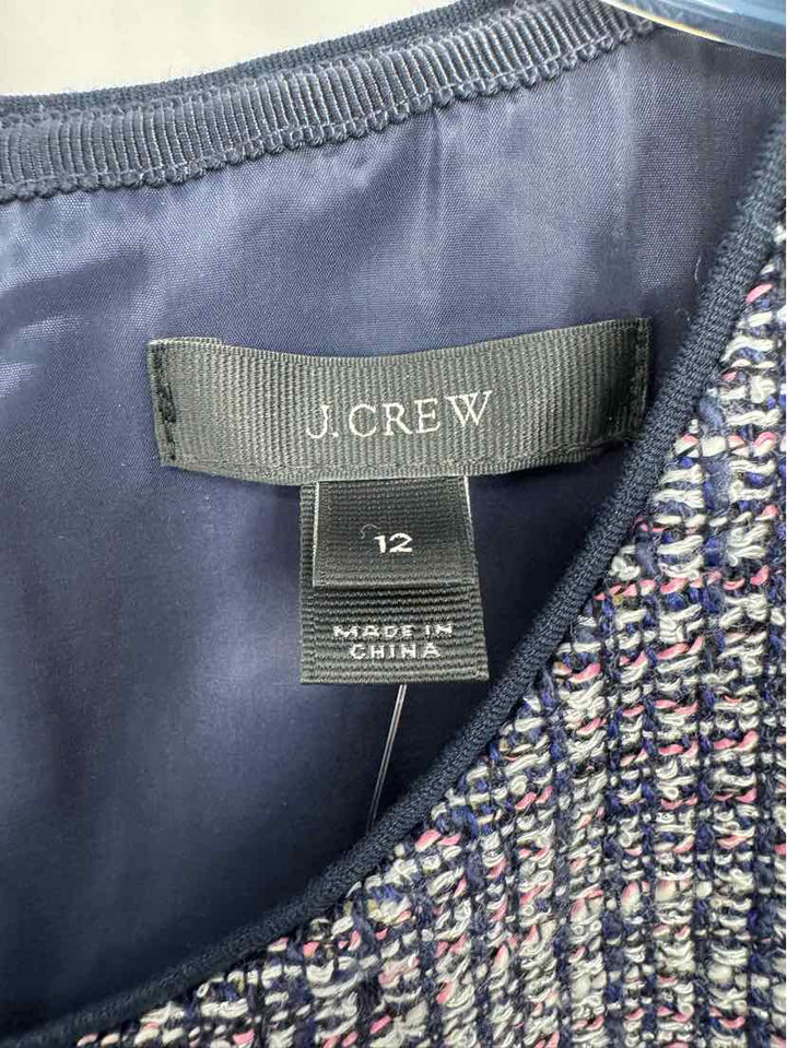 Size 12 J Crew Navy Dress