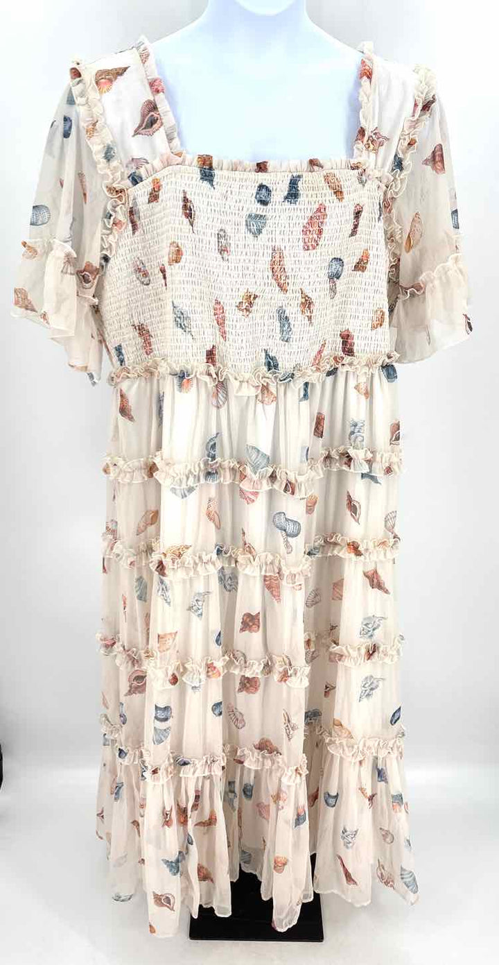 Size 3X Cream Dress
