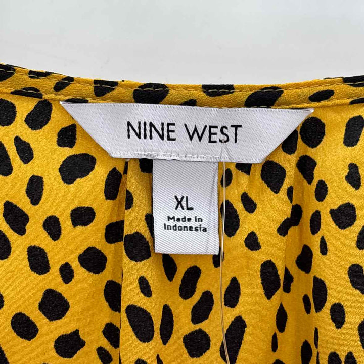 Size XL Nine West Yellow Shirt