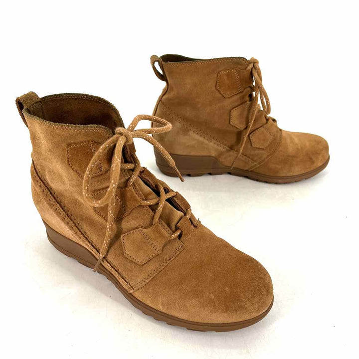 Shoe Size 10 Sorel Camel Suede Boots