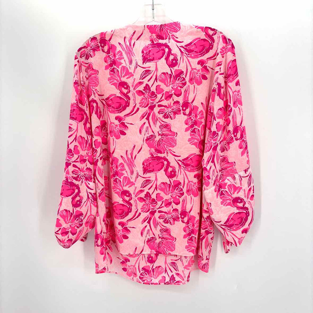 Size XL Lilly Pulitzer PINK PRINT Shirt