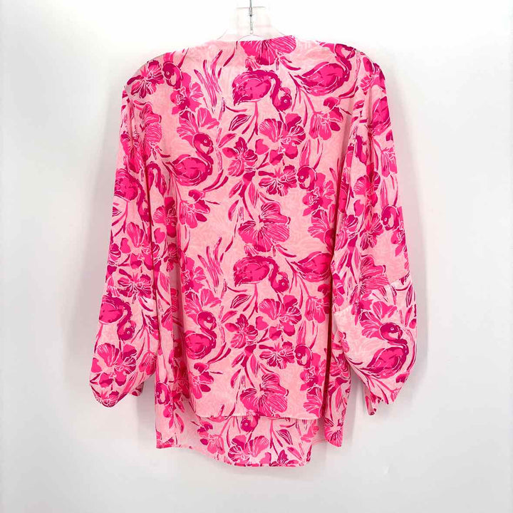 Size XL Lilly Pulitzer PINK PRINT Shirt