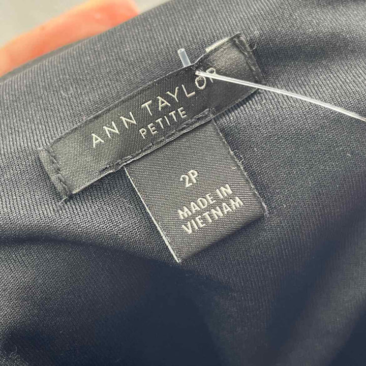 Size 2 Ann Taylor Black Dress