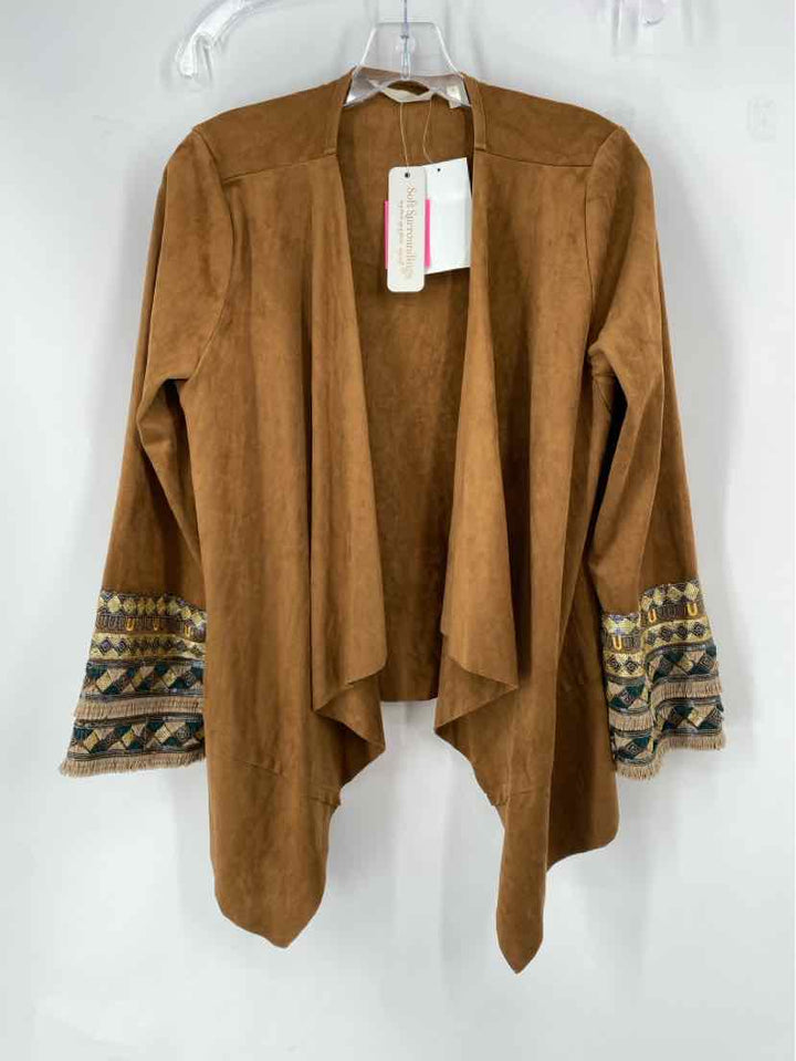 Size S SOFT SURROUNDINGS Brown Jacket