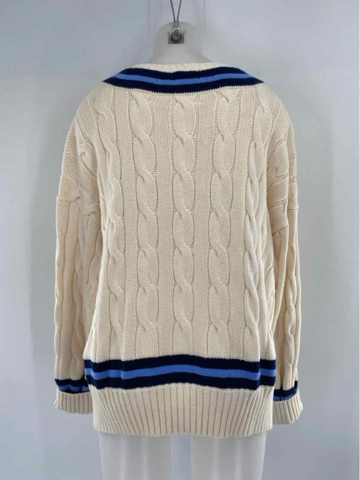 Size XL RALPH LAUREN Cream Sweater